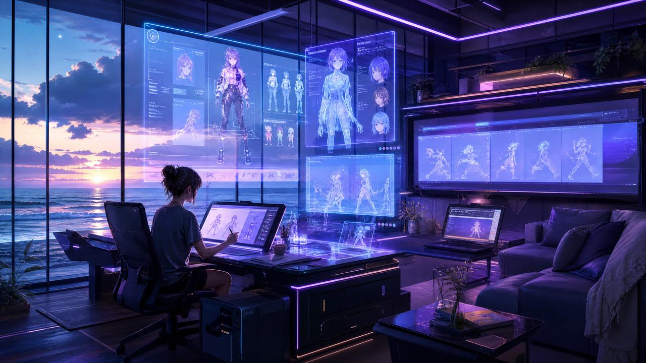 呦呦视频AI动漫创作